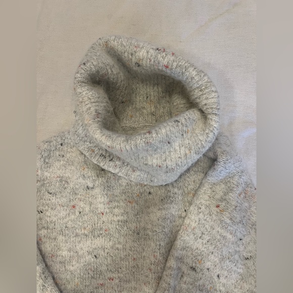 Lou & Grey for LOFT Ladies Speckled Confetti Cowl Neck Soft Sweater XXL - Picture 11 of 14